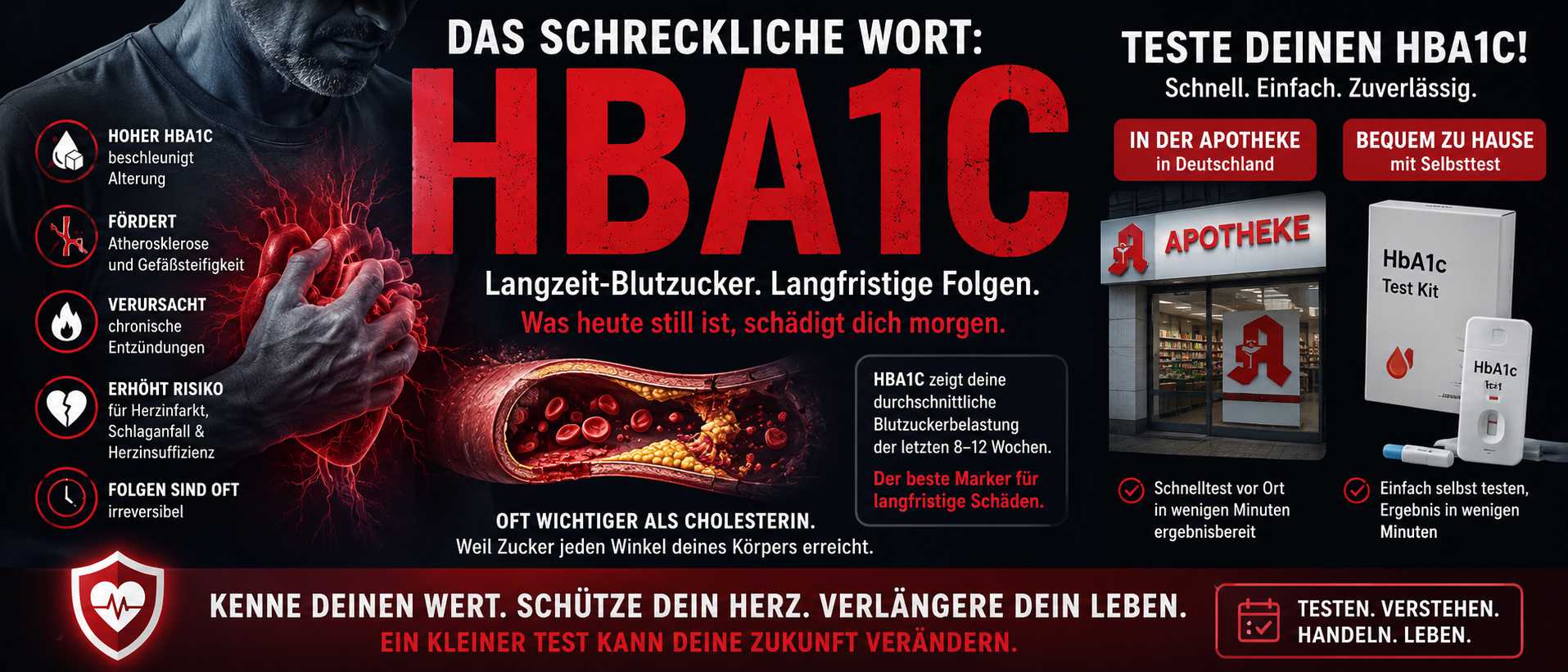 Langzeit-Blutzucker HbA1c, Messung in der Apotheke